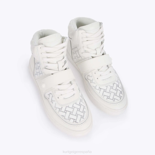 Kurt Geiger mujer cristal legado de londres 2LPR391 | calzados blanco